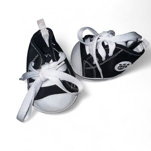 Build-A-Bear Black and White Shoes